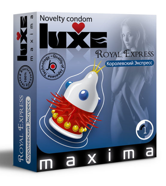 LUXE MAXIMA №1 Презервативы ROYAL EXPRESS