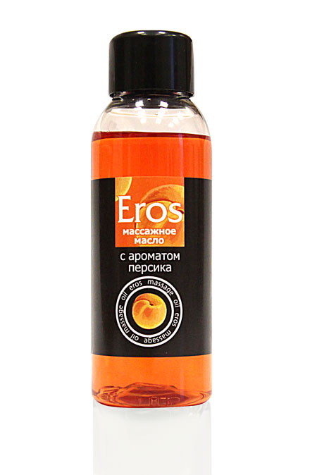 EROS EXOTIC масло массажное с ароматом персика флакон 50мл