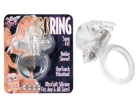 Эрекционное кольцо COCK RING с вибрацией