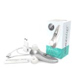 Стимулятор клитора WOMANIZER PRO 40 бело-серебряный