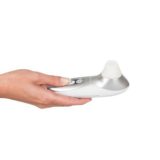 Стимулятор клитора WOMANIZER PRO 40 бело-серебряный