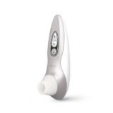 Стимулятор клитора WOMANIZER PRO 40 бело-серебряный