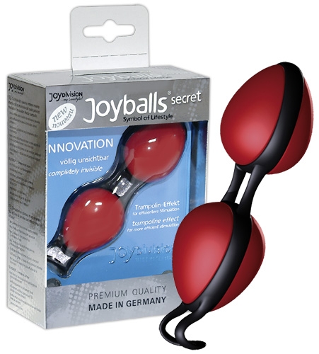 Joyballs secret, Schwarz-Schwarz вагинальные шарики красные