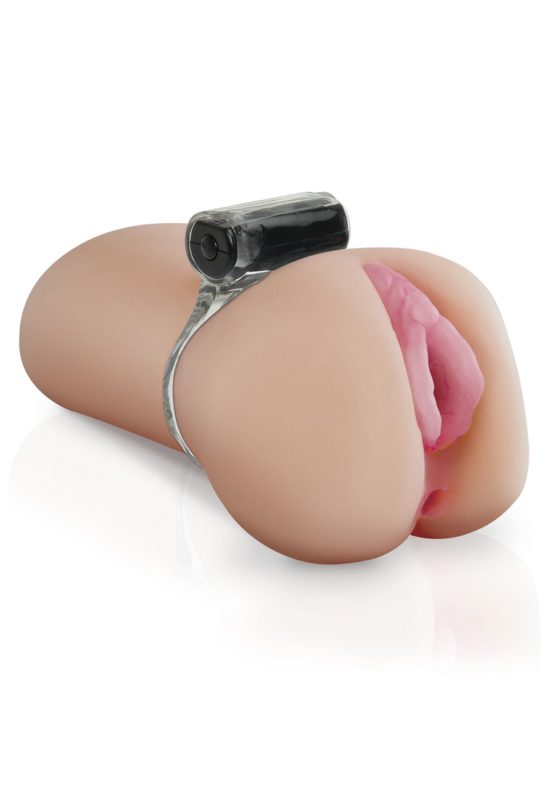 Мастурбатор вагина с кольцом для подсчета фр-ций DP Cocktrainer System
