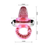 Эрекционное кольцо Sweet vibration ring с вибрацией