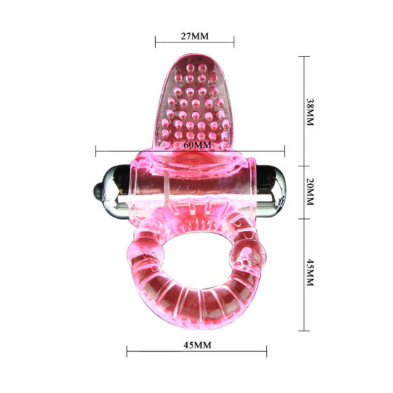 Эрекционное кольцо Sweet vibration ring с вибрацией