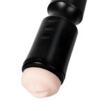 МАСТУРБАТОР,ЧЕРНЫЙ-ТЕЛЕСНЫЙ, РОТ, TOYFA A-TOYS,24CM, 7,6 CM.jpg