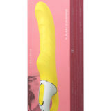 НЕРЕАЛИСТИЧНЫЙ ВИБРАТОР SATISFYER VIBES YUMMY SUNSHINE, СИЛИКОН, ЖЕЛТЫЙ, 22,5 СМ